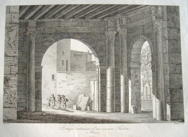 Vues de l'ancien théâtre de Vienne (Isère). – vue 2